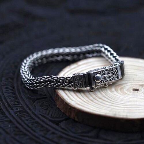 Mens-Sterling-Silver-Fleur-De-Lis-Wheat-Chain-Braceletb19f9b7a52dbb866.jpg