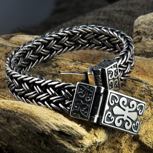Mens-Sterling-Silver-Fleur-De-Lis-Wide-Braided-Bracelet933977f890c461bc.jpg